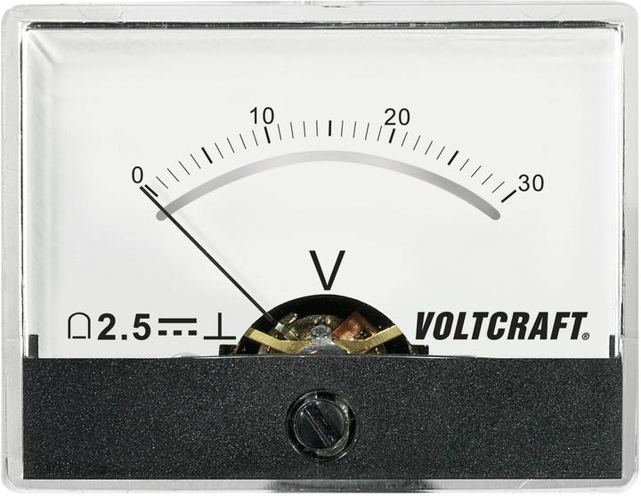 Actual product image Voltcraft Panelmeter AM-60X46/60V/DC