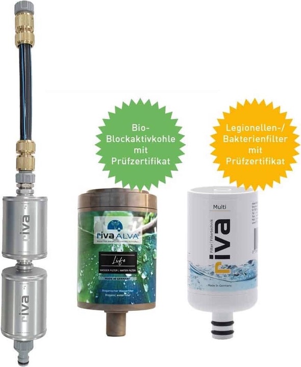 Actual product image Riva Mobile drinking water filter