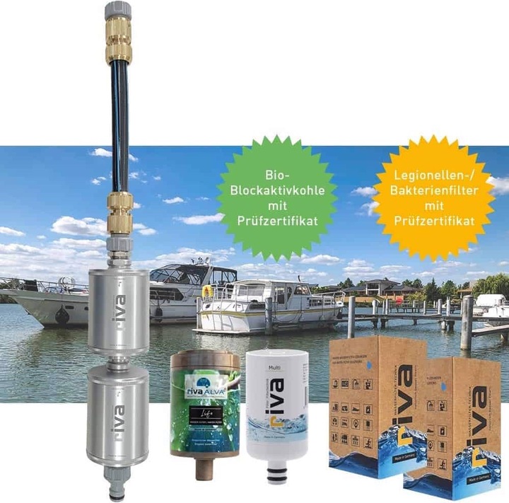 Actual product image Riva Mobile drinking water filter