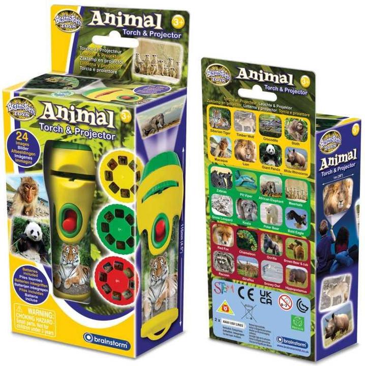 Productafbeelding Brainstorm Fakkelproject Wilde dieren.362012 (Duits, Engels, Frans, Italiaans)