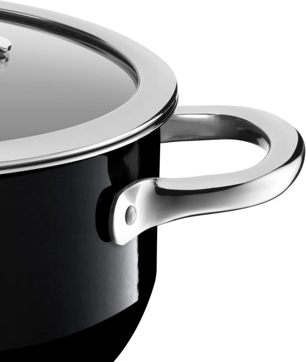 Actual product image Silit m.D.16cm Passion Black (Pot, 16 x 26.50 cm)