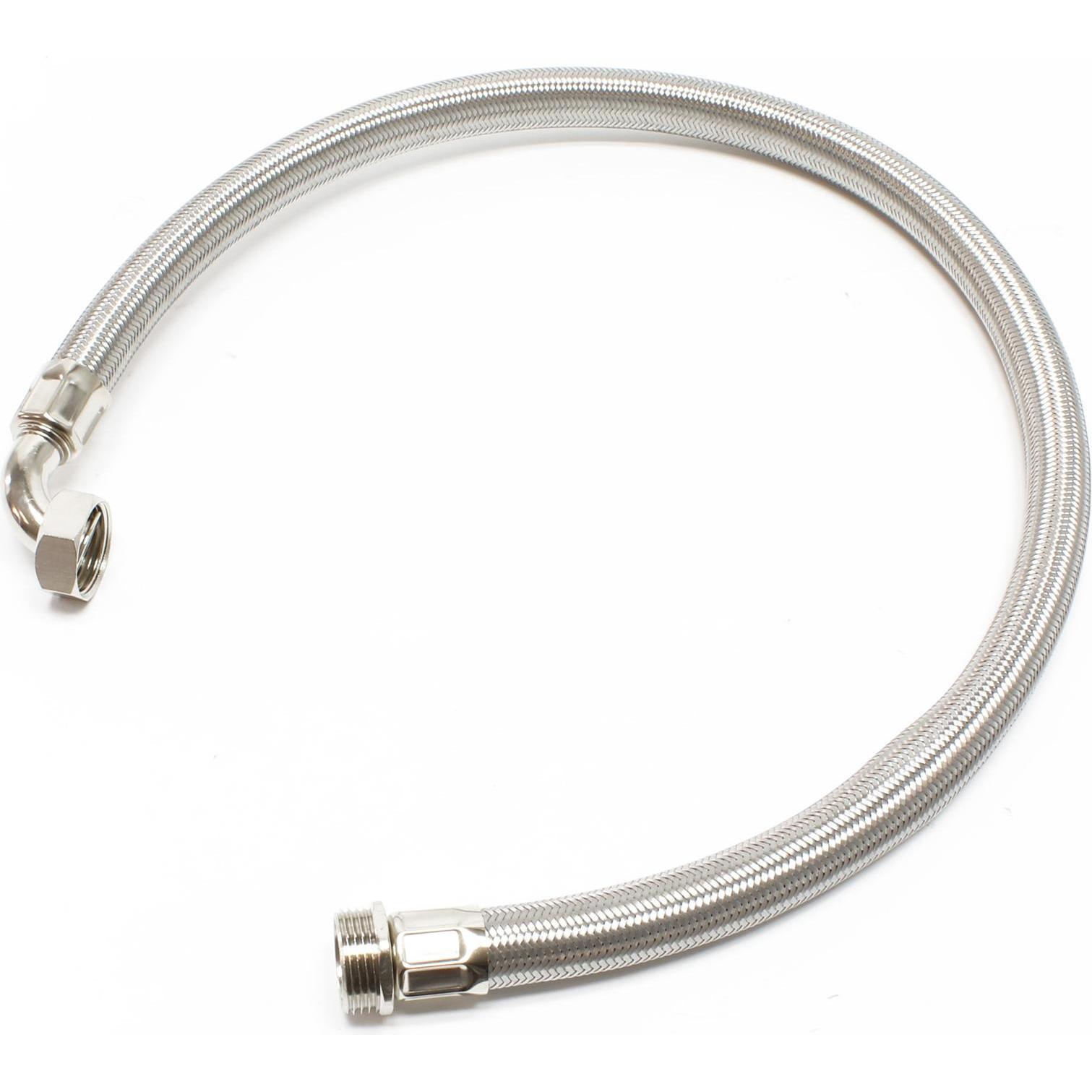 Wiltec, Zubehör Sanitärinstallation, Stahlflex-Wasserschlauch 0,3m DN25 1Zoll Hauswasserwerk Panzerschlauch Membran