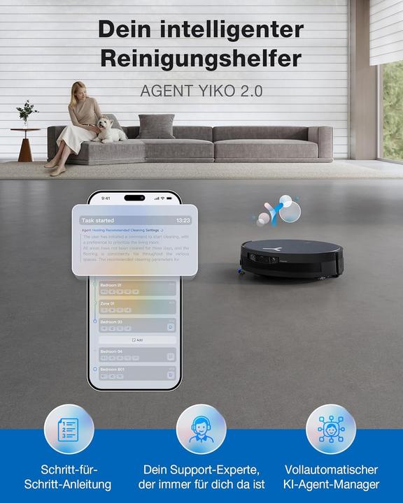 Actual product image Ecovacs Deebot X12 Pro Omni (22000 Pa)