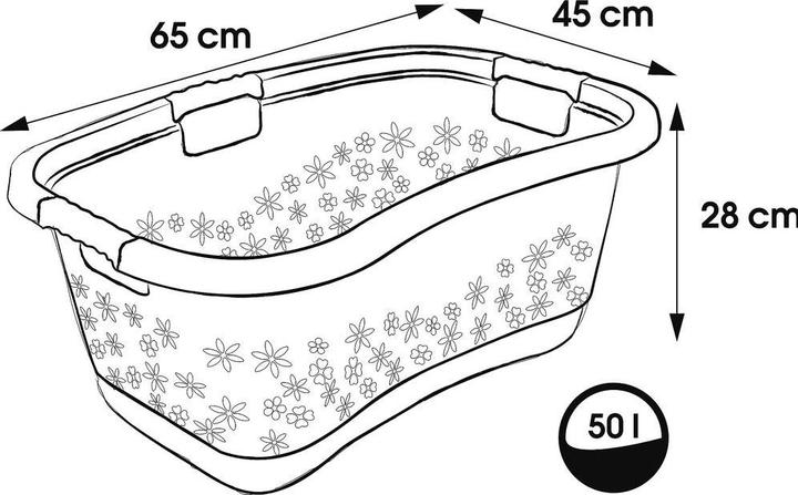 Image du produit keeeper Panier à linge (50 l)
