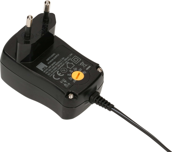 Actual product image Max Hauri Universal plug-in power supply unit