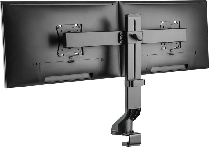 Actual product image Eaton Tripp Lite Series DDR1727DC Dual Display Monitor Arm with Desk Clamp and Cable Entry Bracket (Table, 27", 7 kg)