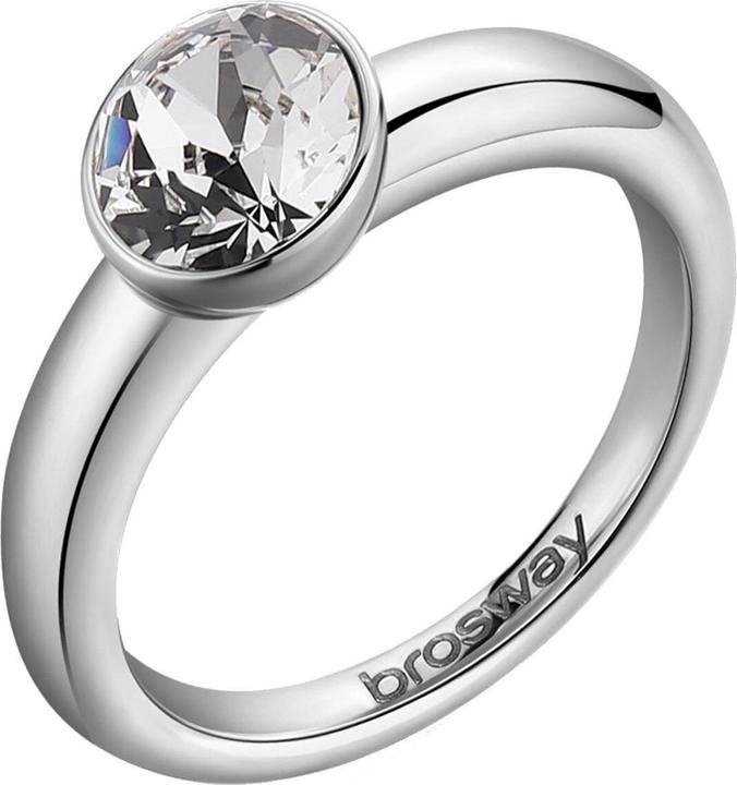 Immagine prodotto Brosway Incantevole anello in acciaio con cristallo Affinity BFF172 - Circuito: 56 mm (56)