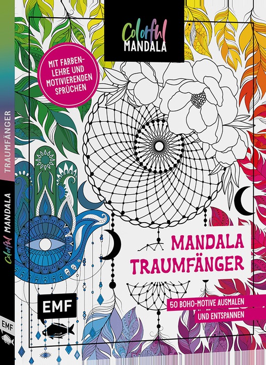 Actual product image Colorful Mandala - Mandala - Dreamcatcher