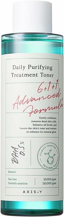 Image du produit Axis-Y Tonique de traitement purifiant quotidien Tonique nettoyant 200Ml (Tonique visage, 200 ml)
