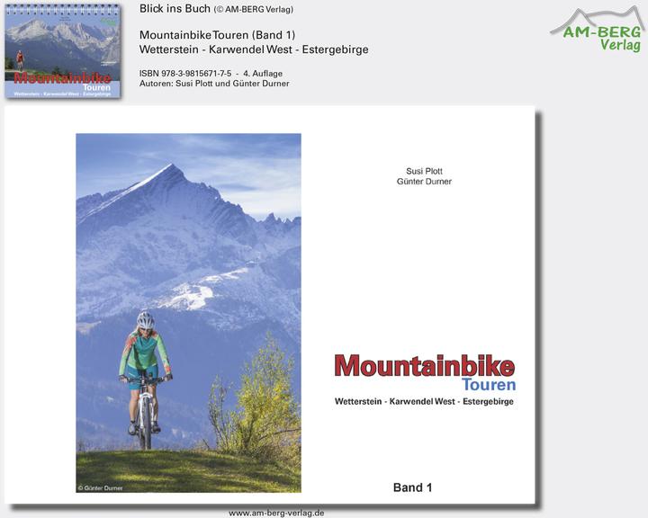 Produktbild Mountainbike Touren Wetterstein 01 - Karwendel West - Estergebirge (Deutsch, Günter Durner, Susi Plott, 2016)