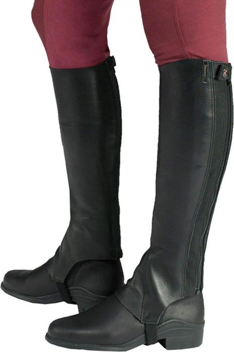Horze soft leather half chaps franci (M)