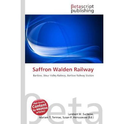 Saffron Walden Railway, Fachbücher