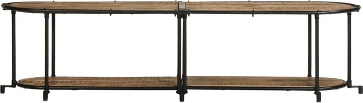 Image du produit VidaXL Armoire TV Lowboard Meuble TV Meuble en bois de manguier brut (160 x 42 x 40 cm)