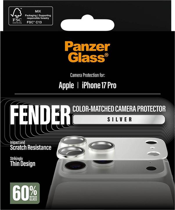 Produktbild PanzerGlass Fender (1 Stk., Apple iPhone 17 Pro)