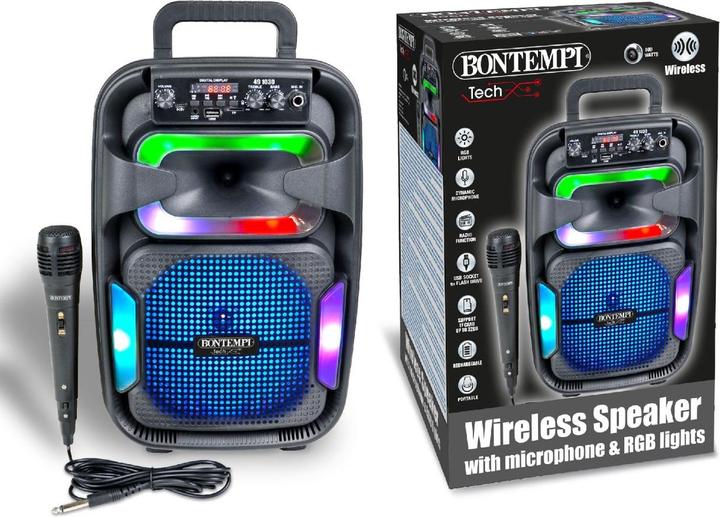 Produktbild Bontempi Wireless Lautsprecher mit Mikrofon 120W