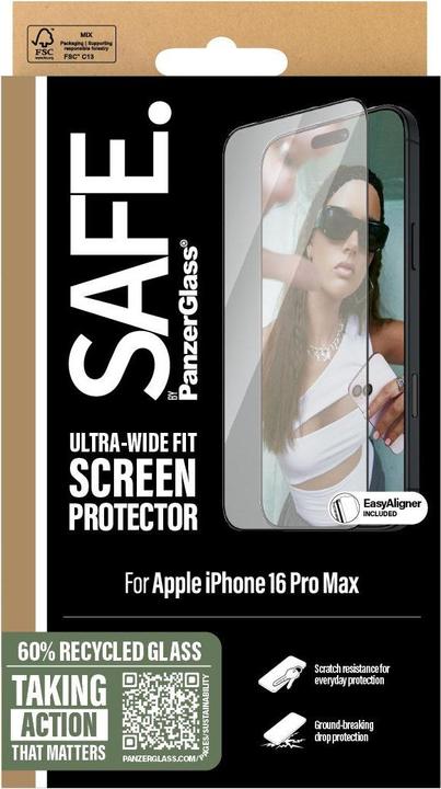 Produktbild Safe Ultra-Wide Fit (1 Stk., Apple iPhone 16 Pro Max)