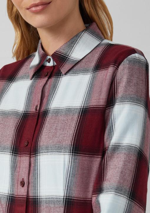 Immagine prodotto s.Oliver Bluse Taillierte Hemdbluse aus Flanell (40)