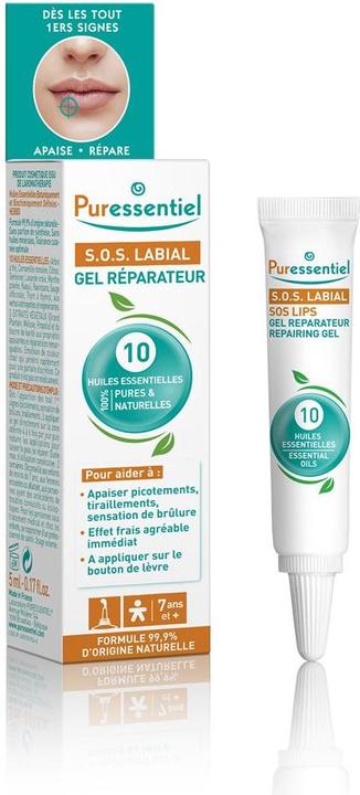 Immagine prodotto Puressentiel SOS Lippenpflege Reparierendes Gel Gel (Gel per labbra, 5 ml)