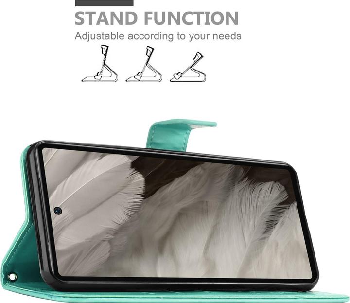 Actual product image Cadorabo Case for Google Pixel 7A Flower Book (Google Pixel 7a)