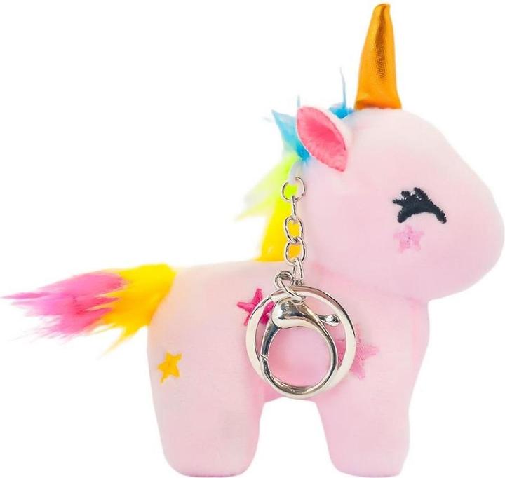 Actual product image MIX Plüsch-Einhorn-Schlüsselanhänger