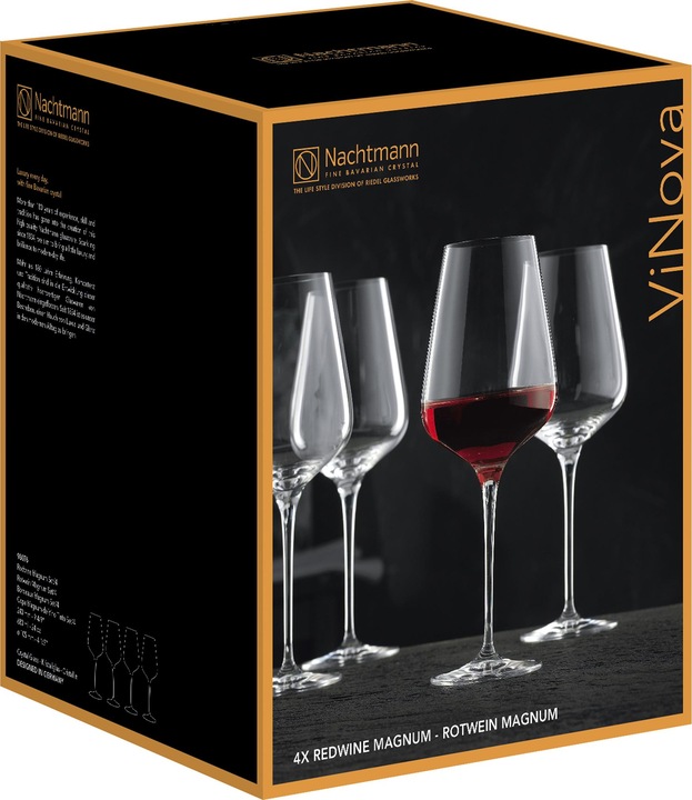 Produktbild Nachtmann ViNova (68 cl, 4 Gläser, Rotweingläser)