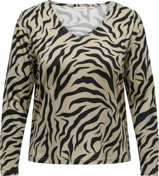 Actual product image Only Regular fit Round neck Curve Voluminous arm cut Top Top (M)