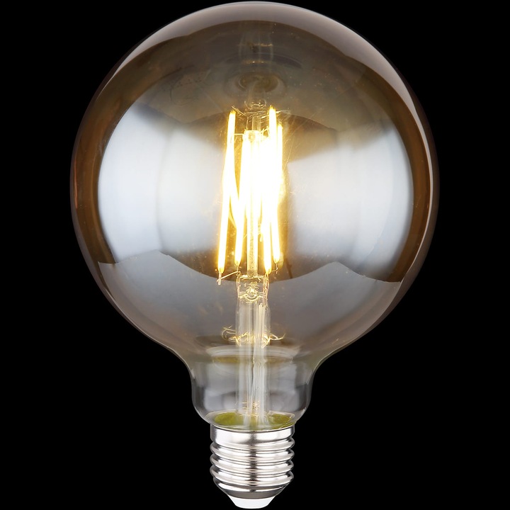 Actual product image Globo LED bulb silver 1xE27 LED (E27, 7 W, 4 x, F)