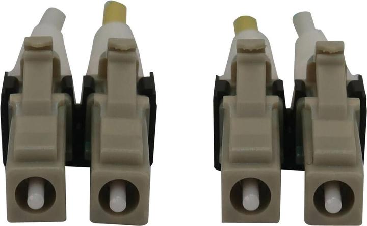 Actual product image Eaton 400G Multimode 50/125 OM3 Switchable Fibre Optic Cable Duplex LC-PC M/M LSZH Aqua 10 (10 m)