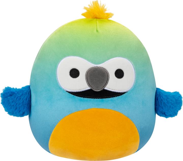 Image du produit Squishmallows - 19 cm Peluche P17 - Baptise le Macaw bleu/jaune