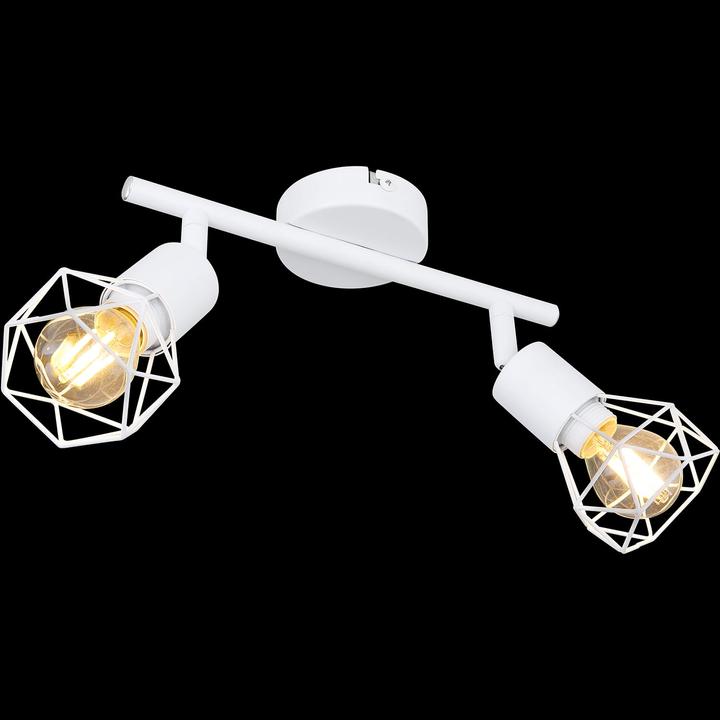Actual product image Globo Spotlight Xara I white 2xE14 (E14)