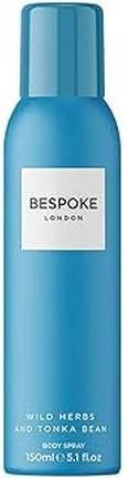 Bespoke Mens Wild Herbs And Tonka Bean Body Spray Fragrance For Men - 150 Ml