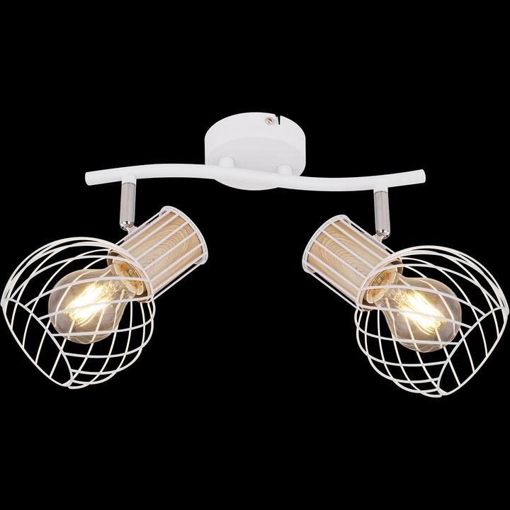 Image du produit Globo Projecteur Luise blanc 2xE27 (E27)