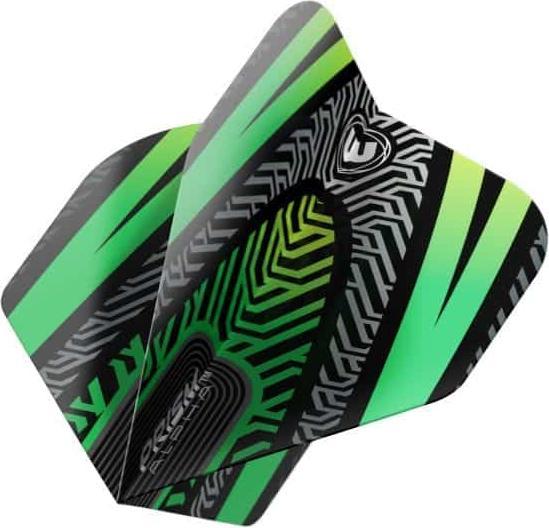 Image du produit Winmau Fly Alpha Standard, Noir/vert 6915-733