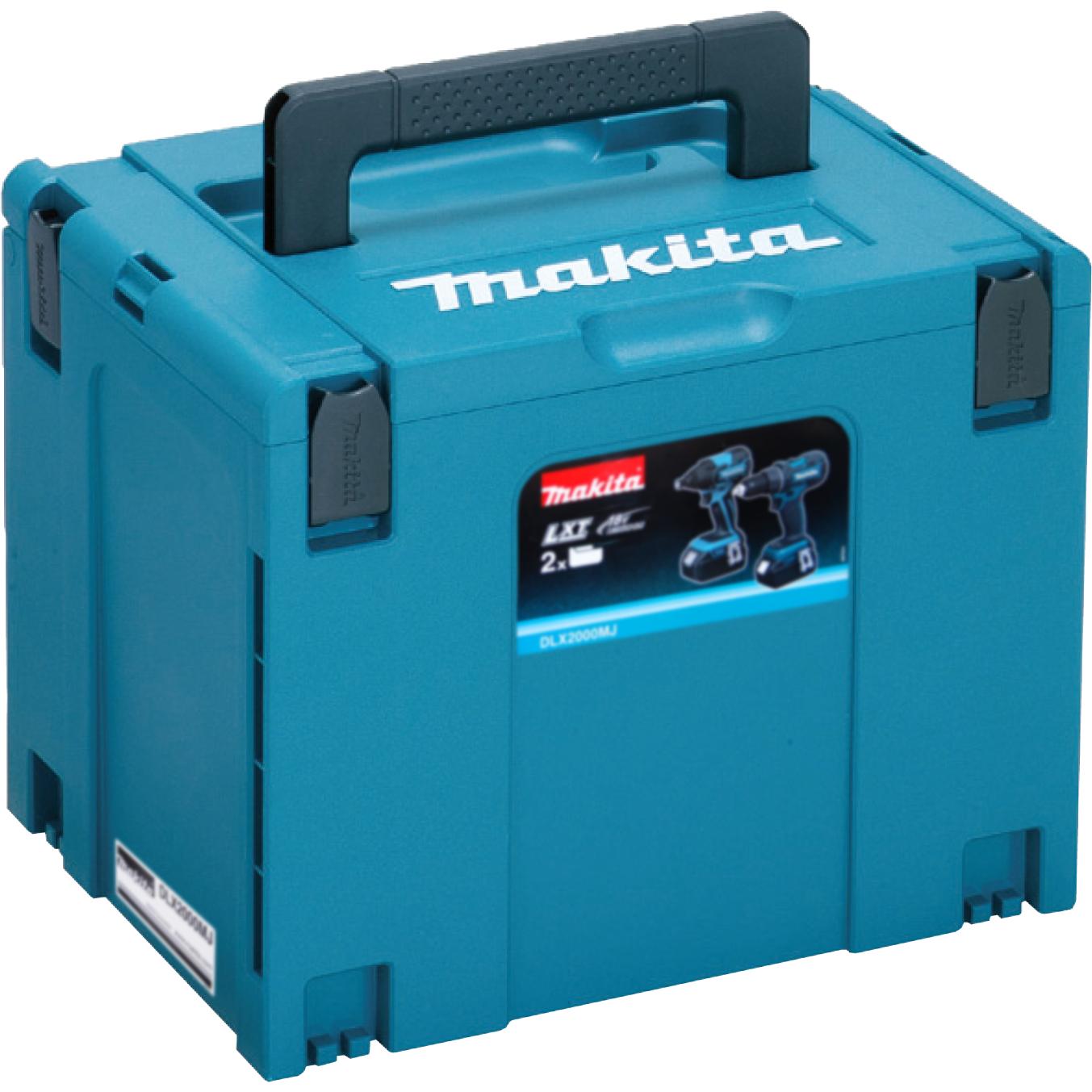 Makita Makpac Gr.1 mit Einlage für 4x Akku & Ladegerät