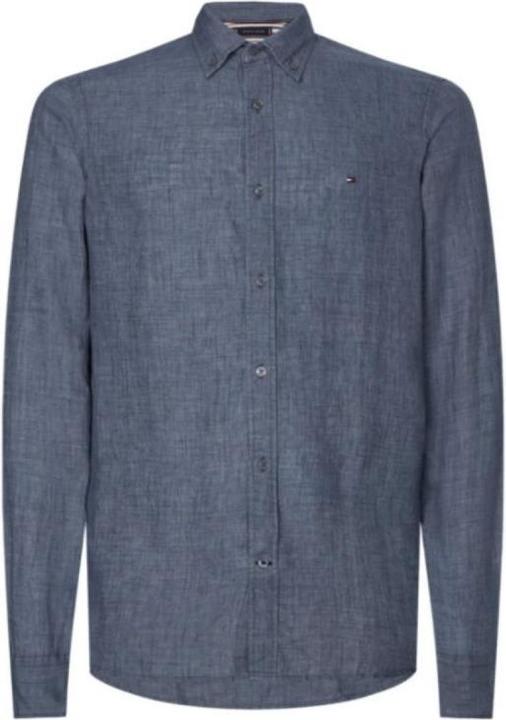 Tommy Hilfiger Pigmentgefärbtes Leinenhemd (XL)