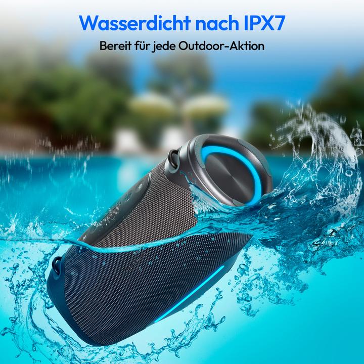 Produktbild Medion LIFE® P61762 Tragbarer Bluetooth® Lautsprecher (47 h)