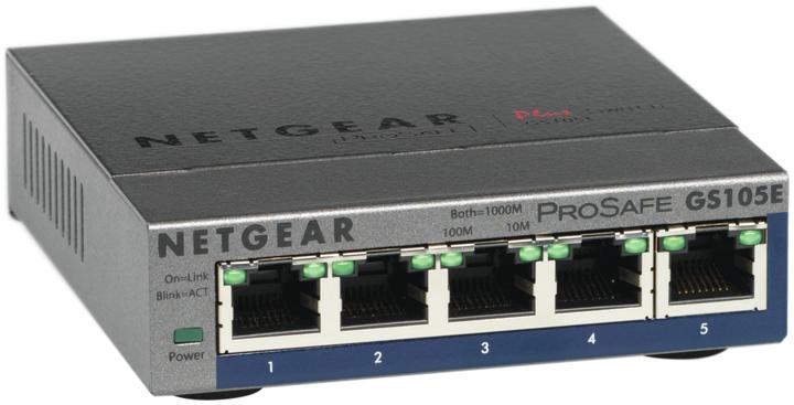 Image du produit Netgear Gs105e-200pes (5 ports)