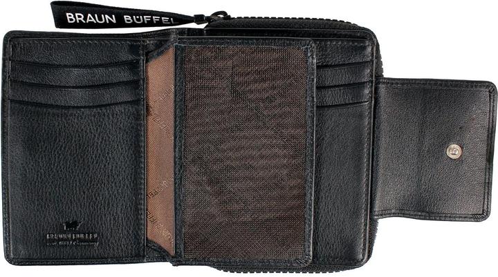 Actual product image Braun Büffel Capri wallet leather 12 cm