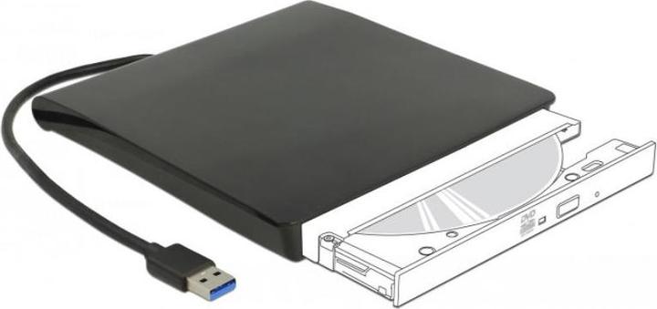 Immagine prodotto Delock Gehäuse für 5.25″ Slim SATA Laufwerke (5.25")