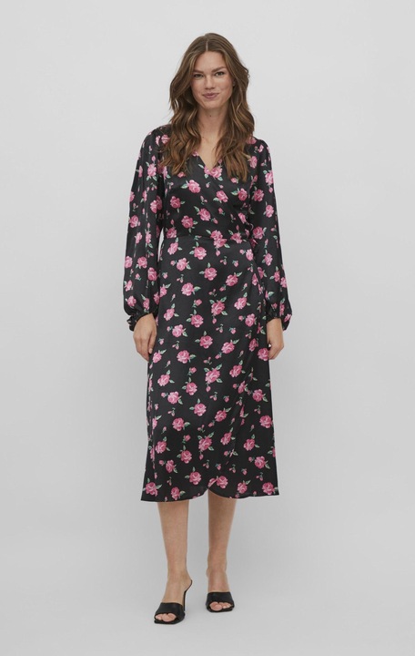 Produktbild Vila Langärmeliges Wickelkleid (38)