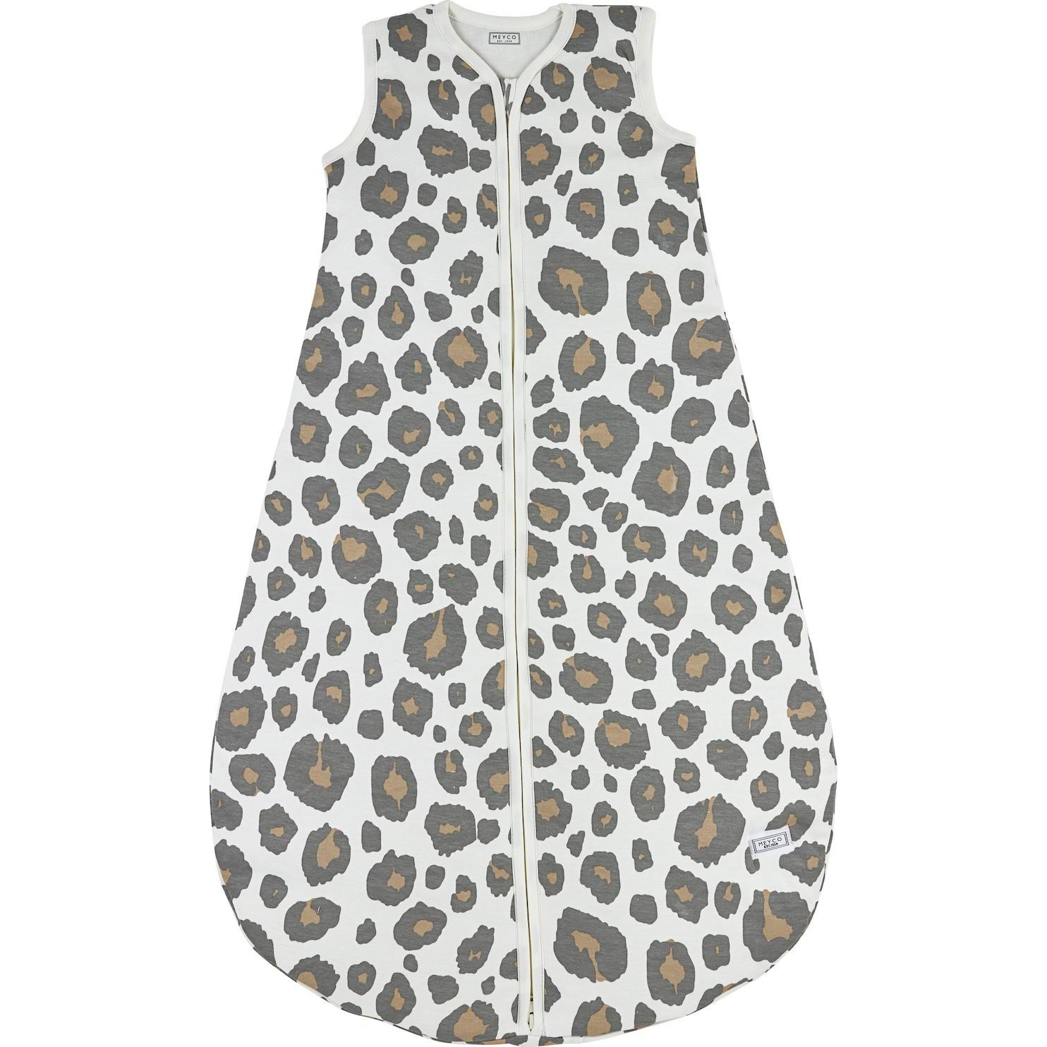 Meyco, Babyschlafsack, Schlafsack Rund Panther - Neutral - 110cm (110 cm)