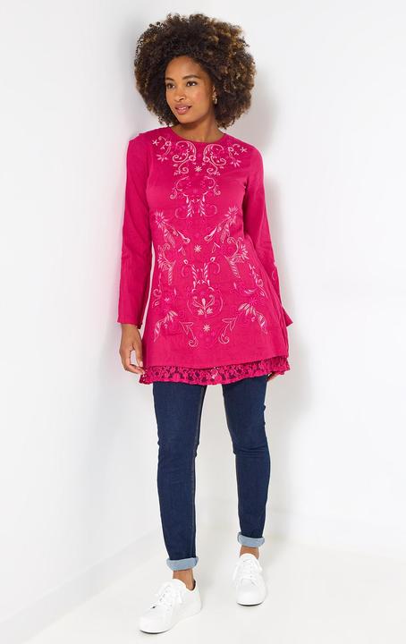 Image du produit Joe Browns Pink Embroidered Dress (36)