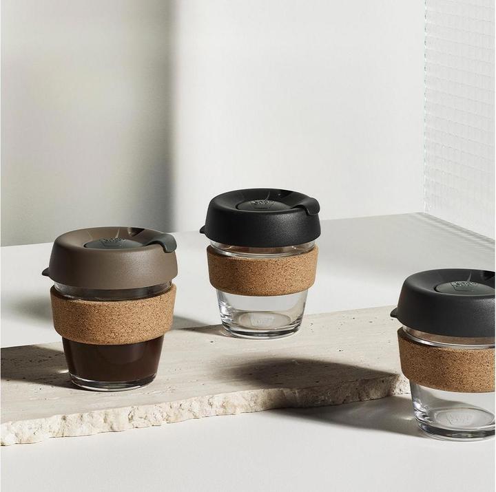 Produktbild Keepcup To-Go Becher Brew Cork Schwarz (0.34 l)