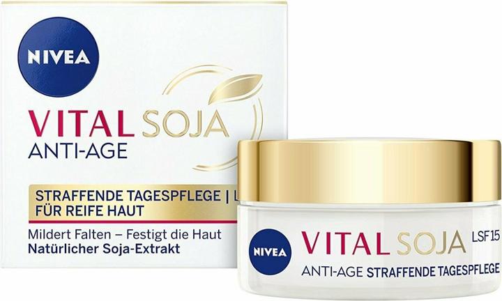 Actual product image NIVEA Vital Soja (50 ml, 24h cream, SPF 15)