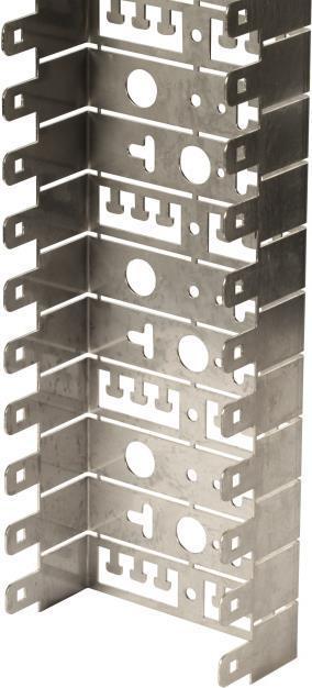 Produktbild EFB Elektronik LSA-Montagewanne 50 ModuleT=30mm, R=25mm, VPE (0.03 m)