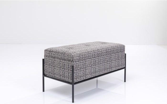 Produktbild Kare Design Bank Buttons Storage B&W Klein (80 cm)