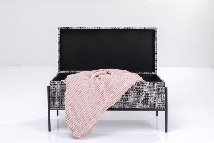 Produktbild Kare Design Bank Buttons Storage B&W Klein (80 cm)