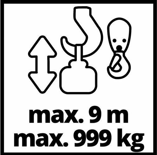 Actual product image Einhell Seilhebezug TC-EH 1000, 1000 kg