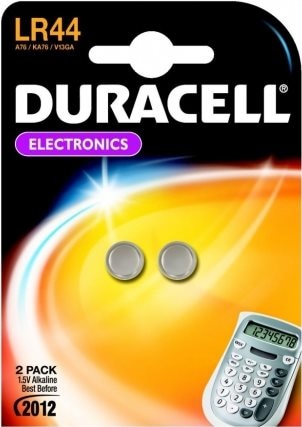 Immagine prodotto Duracell Elettronica (2 pz., LR44, 105 mAh)