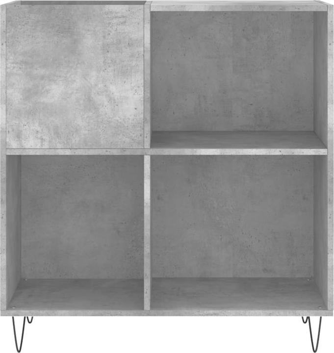 Image du produit VidaXL Plattenschrank Betongrau 84,5x38x89 cm Holzwerkstoff